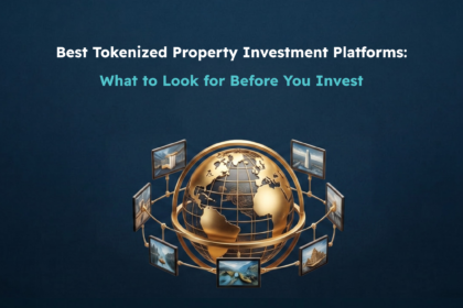 Tokenized property investment platforms explained for crypto investors using blockchain technology