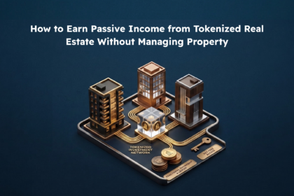 Passive income from tokenized real estate explained for busy professionals using a digital platform