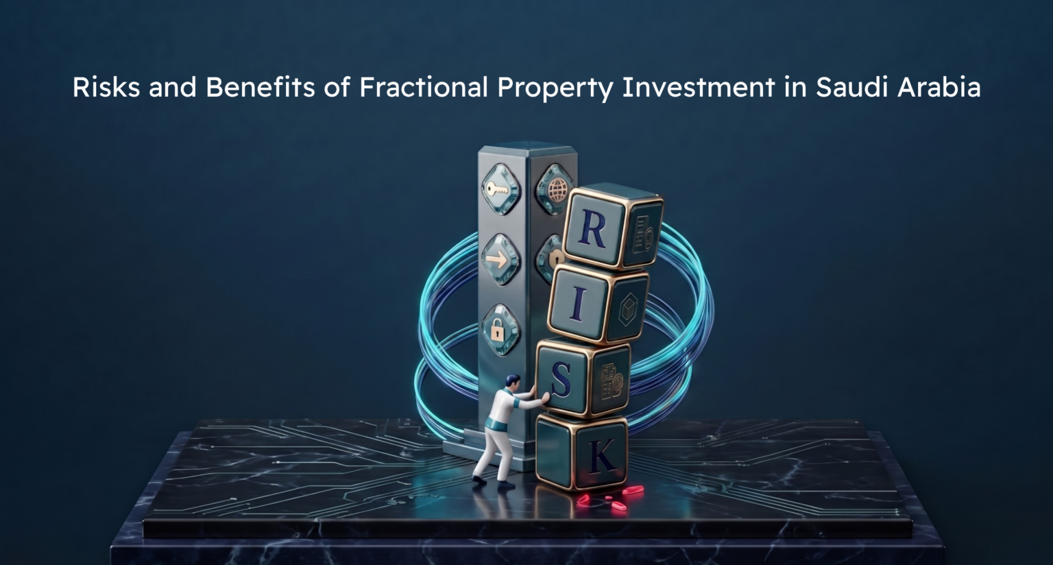 Saudi investor evaluating the risks and benefits of fractional property ownership