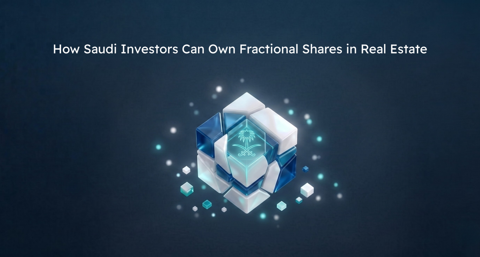 Saudi investor learning about fractional shares in real estate assets