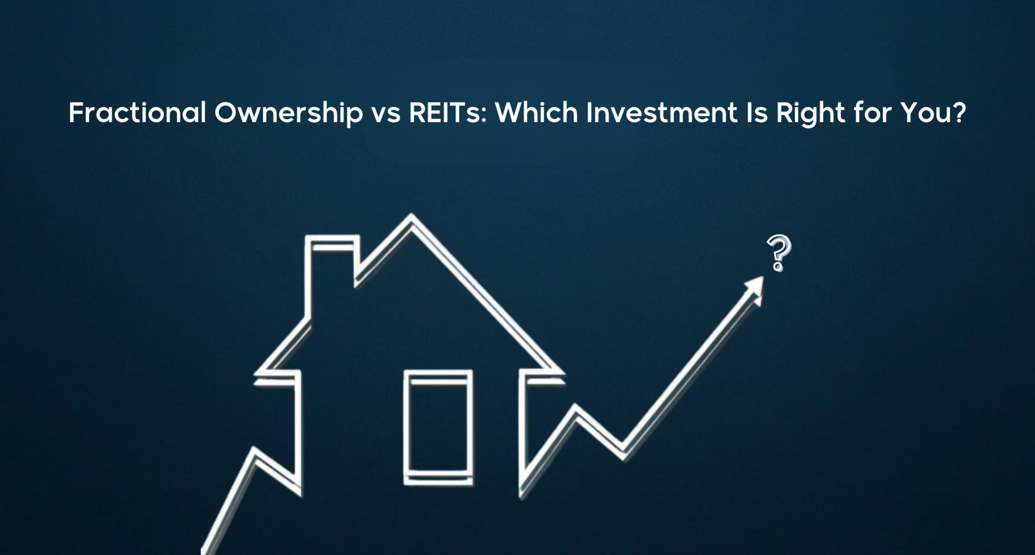Fractional ownership vs REITs comparison for real estate investors