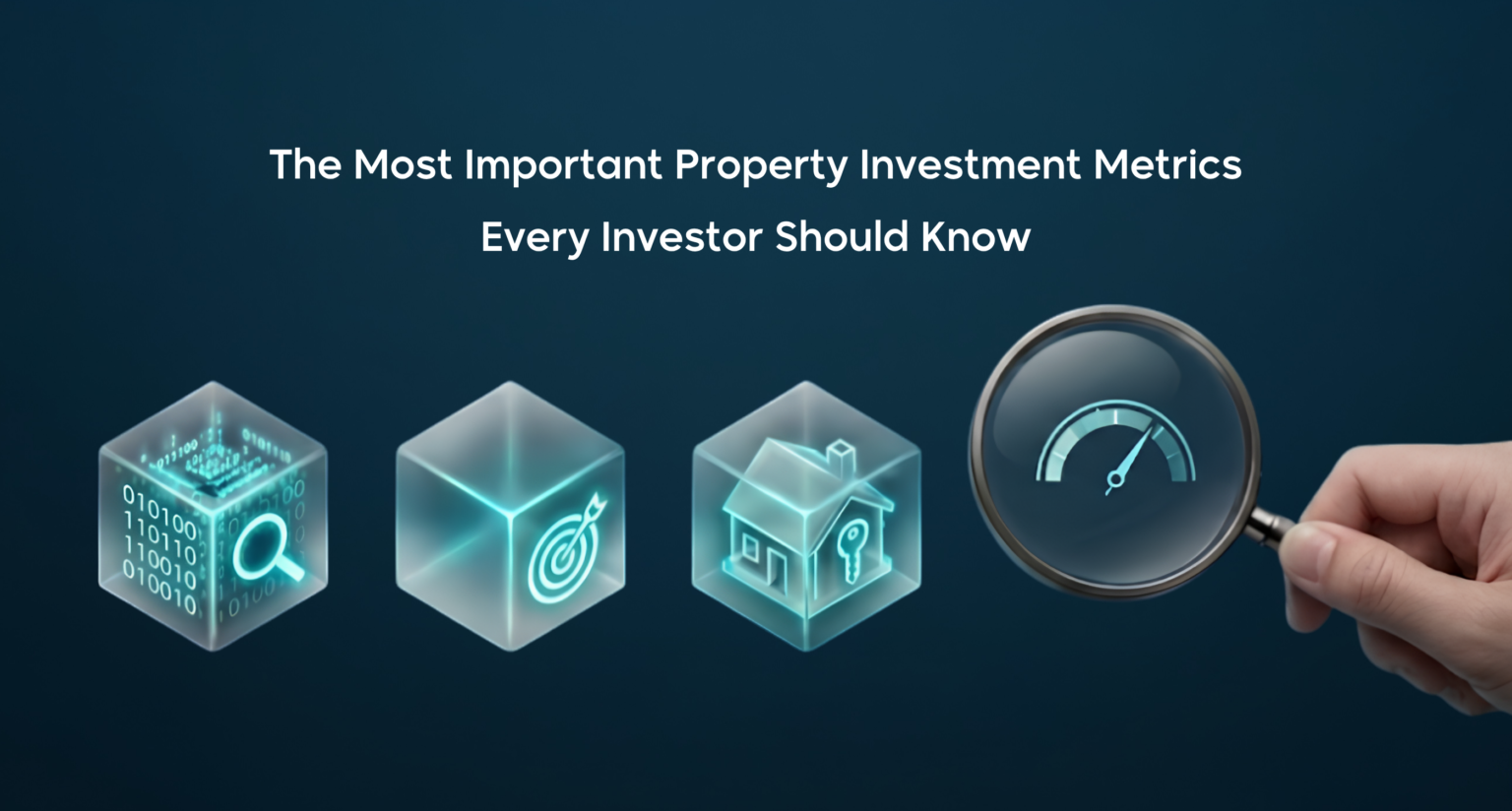 Property investment metrics used to evaluate real estate investment opportunities