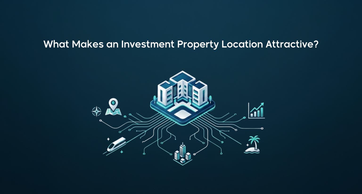 Investment property location factors that influence long-term real estate performance