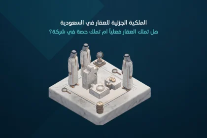 الملكية الجزئية للعقار في السعودية