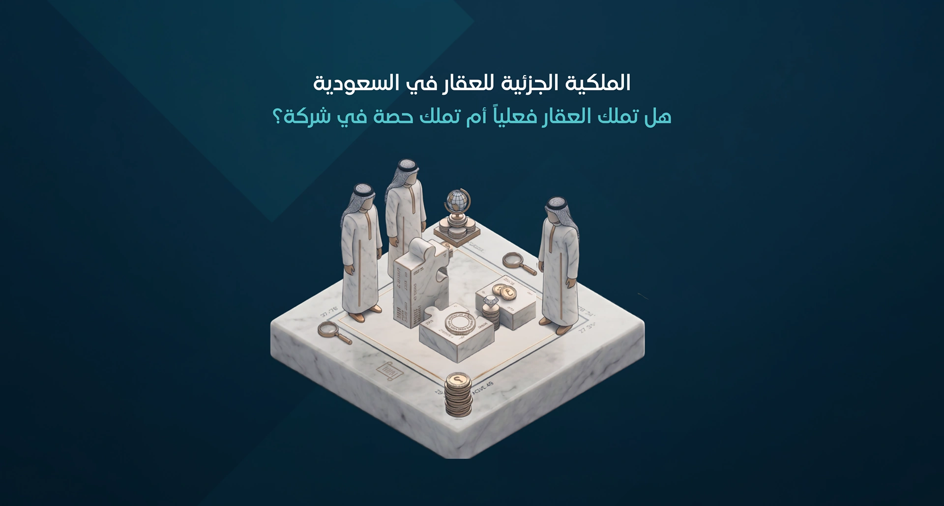 الملكية الجزئية للعقار في السعودية